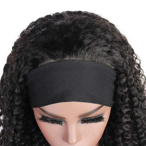 Meetu Curly Hair Headband Wig Affordable Natural Hair Half Wigs - MeetuHair